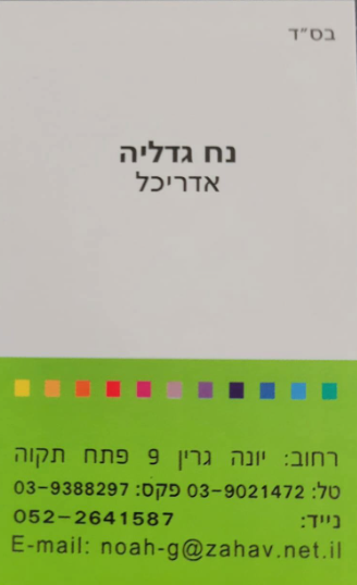 אדריכל נח גדליה image